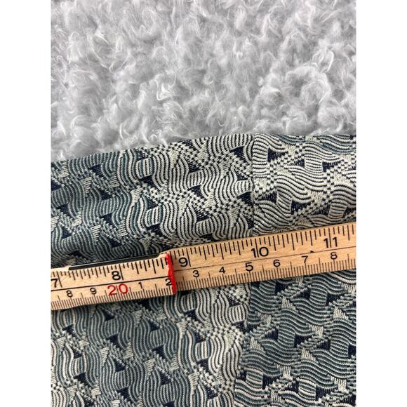 Bobby Jones Italy Golf Polo Shirt M – 100% Cotton Textured Knit Blue Pattern - Picture 7 of 8